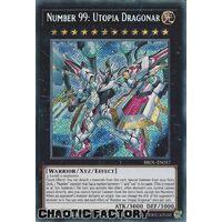 BROL-EN057 Number 99: Utopia Dragonar Secret Rare 1st Edition NM