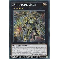 BROL-EN058 ZS - Utopic Sage Secret Rare 1st Edition NM