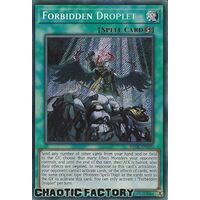 BROL-EN090 Forbidden Droplet Secret Rare 1st Edition NM