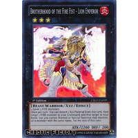 Brotherhood of the Fire Fist - Lion Emperor CBLZ-EN099 Super Rare 1st Edition NM