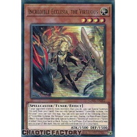 CH01-EN002 Incredible Ecclesia, the Virtuous Ultra Rare 1st Edition NM