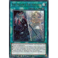 CH01-EN019 The Fallen & The Virtuous Ultra Rare 1st Edition NM