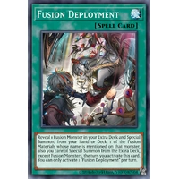 CH01-EN029 "Fusion Deployment" Secret Rare 1st Edition NM