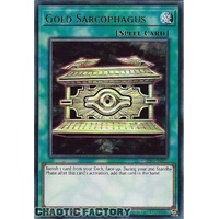 CH01-EN032 Gold Sarcophagus Ultra Rare 1st Edition NM