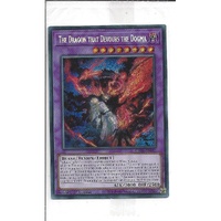 CH01-EN041 “The Dragon that Devours the Dogma" Secret Rare 1st Edition NM