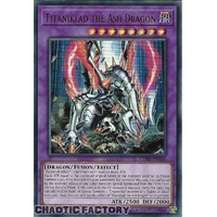 CH01-EN046 Titaniklad the Ash Dragon Ultra Rare 1st Edition NM