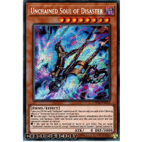 CHIM-EN010 Unchained Soul of Disaster Secret Rare 1st Edition NM