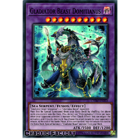 CHIM-EN033 Gladiator Beast Domitianus Super Rare 1st Edition NM