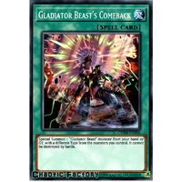 CHIM-EN056 Gladiator Beast's Comeback Common 1st Edition NM
