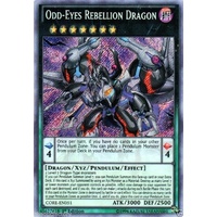Odd-Eyes Rebellion Dragon - CORE-EN051 - Secret Rare 1st Edition NM