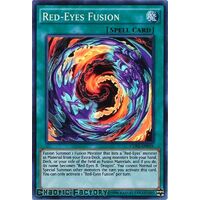 US PRINT Red-Eyes Fusion - CORE-EN059 - Super Rare Unlimited Edition NM