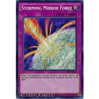 US PRINT Storming Mirror Force CORE-EN076 Secret Rare 1st Edition NM