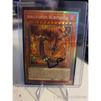 CORI-EN005 Inferno of the Sacred Beasts - Uria, Lord of the Searing Flames STARLIGHT Rare 1st Edition LP