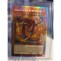 CORI-EN005 Inferno of the Sacred Beasts - Uria, Lord of the Searing Flames STARLIGHT Rare 1st Edition NM