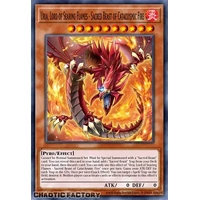 CORI-EN005 Inferno of the Sacred Beasts - Uria, Lord of the Searing Flames Super Rare 1st Edition NM