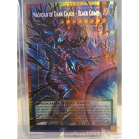 CORI-EN027 Magician of Dark Chaos - Black Chaos EXTENDED ART Starlight Rare 1st Edition NM