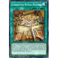 CORI-EN062 Ragged Records of Rites Super Rare 1st Edition NM