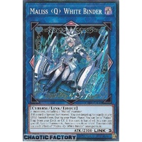 CRBR-EN019 Maliss Q White Binder Super Rare 1st Edition NM