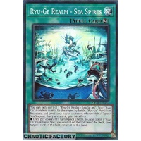 CRBR-EN038 Ryu-Ge Realms - Sea Spires Super Rare 1st Edition NM