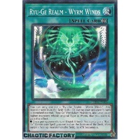 CRBR-EN039 Ryu-Ge Realms - Wyrm Winds Super Rare 1st Edition NM