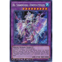El Shaddoll Anoyatyllis - CROS-EN044 - Secret Rare 1st Edition NM