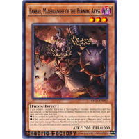 Yugioh Barbar, Malebranche of the Burning Abyss Rare CROS-EN083 1st Edition NM