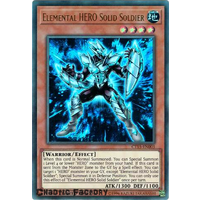 Elemental HERO Solid Soldier / Solidman CT15-EN003 Ultra Rare Promo NM