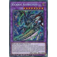 CYAC-EN036 Vicious Astraloud Secret Rare 1st Edition NM