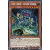 CYAC-EN086 Gold Pride - Roller Baller Secret Rare 1st Edition NM