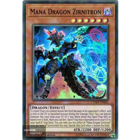 Yugioh - CYHO-EN021 - Mana Dragon Zirnitron Super Rare 1st Edition NM