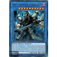 Yugioh - CYHO-EN030 - Demise, Supreme King of Armageddon Rare 1st Edition NM