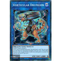 Yugioh - CYHO-EN041 - Vorticular Drumgon Super Rare 1st Edition NM