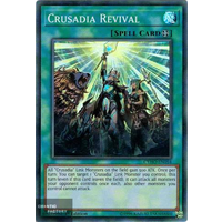 Yugioh - CYHO-EN054 - Crusadia Revival Super Rare 1st Edition NM