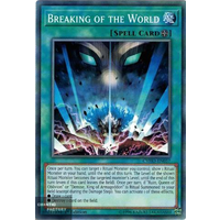 Yugioh - CYHO-EN057 - Breaking of the World Common 1st Edition NM