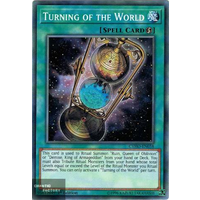 Yugioh - CYHO-EN058 - Turning of the World Common 1st Edition NM