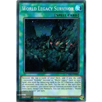 Yugioh - CYHO-EN060 - World Legacy Survivor Super Rare 1st Edition NM