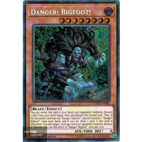 Yugioh - CYHO-EN082 - Danger! Bigfoot! Secret Rare 1st Edition NM