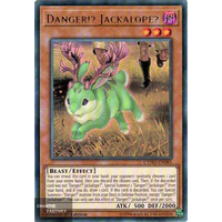 Yugioh - CYHO-EN085 - Danger!? Jackalope? Ultra Rare 1st Edition NM