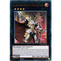 Yugioh - CYHO-EN089 - Sacred Noble Knight of King Custennin Ultra Rare 1st Edition NM