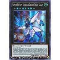 Number 38: Hope Harbinger Dragon Titanic Galaxy CYHO-ENSE2 Super Rare NM
