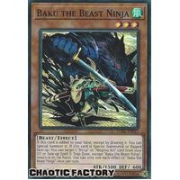 DABL-EN017 Baku the Beast Ninja Super Rare 1st Edition NM