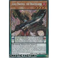 DABL-EN022 Ignis Phoenix, the Dracoslayer Secret Rare 1st Edition NM