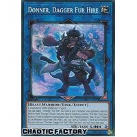 DABL-EN049 Donner, Dagger Fur Hire Super Rare 1st Edition NM