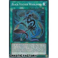 DABL-EN052 Black Feather Whirlwind Super Rare 1st Edition NM