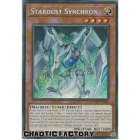 DAMA-EN002 Stardust Synchron Secret Rare 1st Edition NM