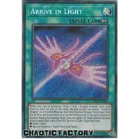 DAMA-EN050 Arrive in Light Secret Rare 1st Edition NM