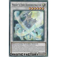 DAMA-EN083 Night's End Administrator Super Rare 1st Edition NM