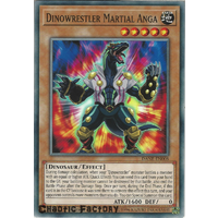Yugioh DANE-EN008 Dinowrestler Martial Anga Common 1st Edition NM