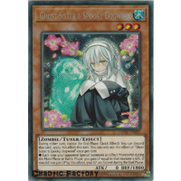 DANE-EN025 Ghost Sister & Spooky Dogwood Secret Rare 1st Edition NM