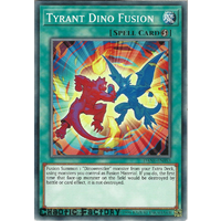 Yugioh DANE-EN053 Tyrant Dino Fusion Common 1st Edition NM